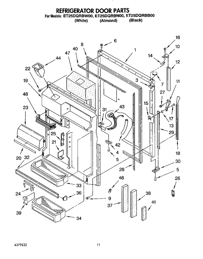 Diagram for ET25DQRBW00