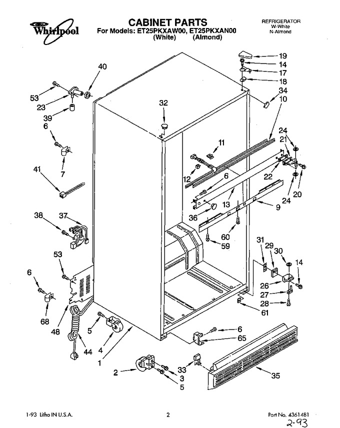 Diagram for ET25PKXAW00