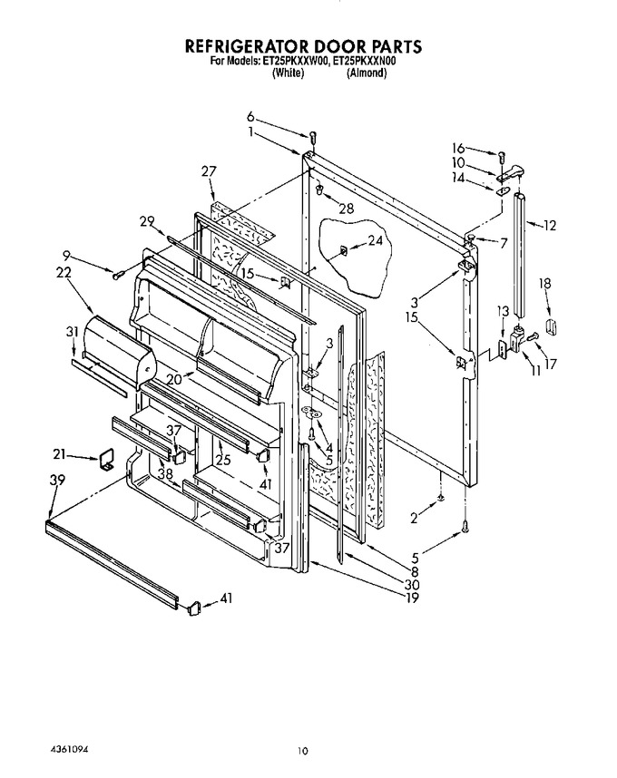 Diagram for ET25PKXXW00