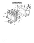 Diagram for 08 - Freezer Door
