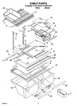 Diagram for 03 - Shelf Parts