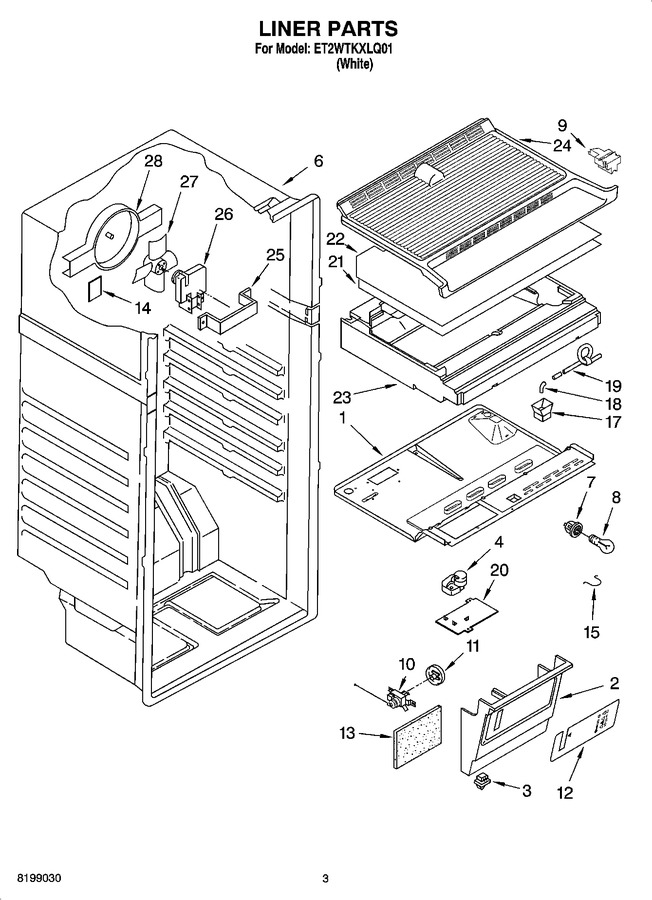 Diagram for ET2WTKXLQ01