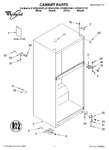 Diagram for 01 - Cabinet Parts