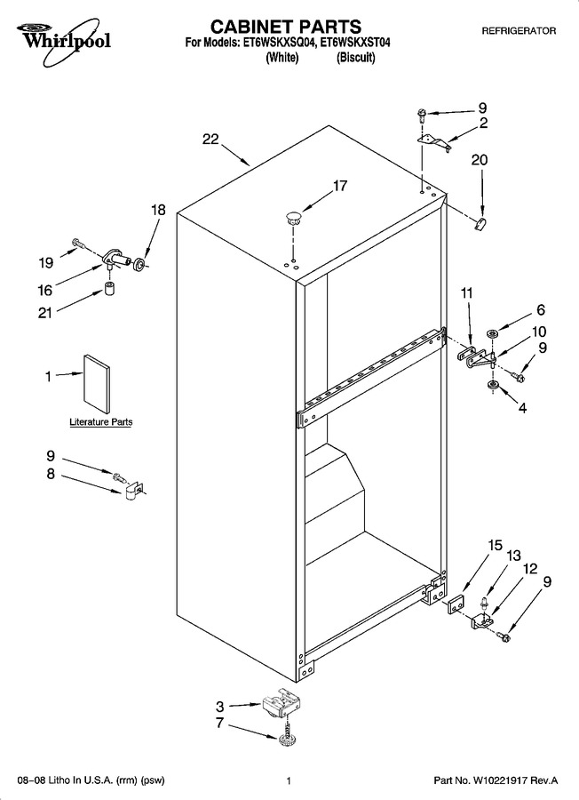 Diagram for ET6WSKXST04
