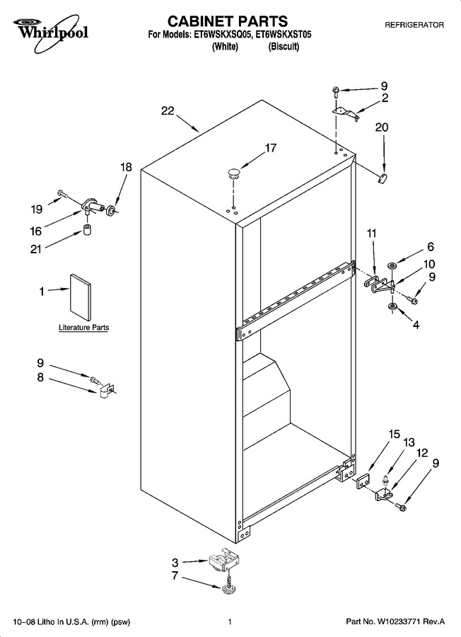 Diagram for ET6WSKXST05