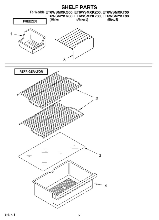 Diagram for ET6WSMYKZ00