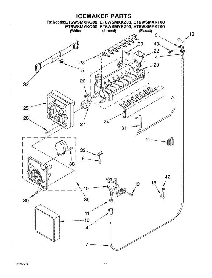 Diagram for ET6WSMXKZ00
