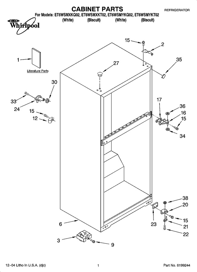 Diagram for ET6WSMXKQ02