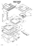 Diagram for 05 - Shelf Parts