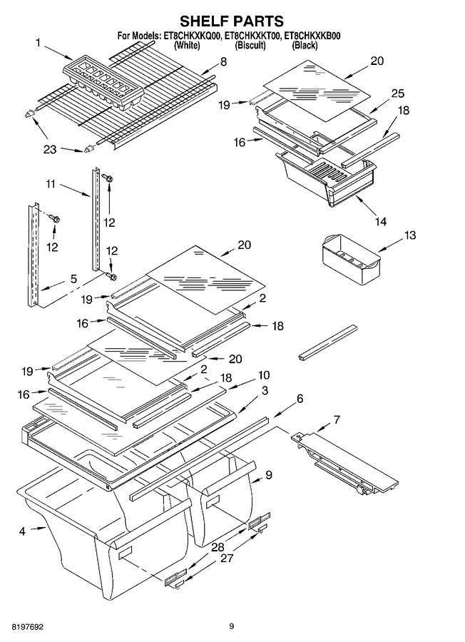 Diagram for ET8CHKXKT00