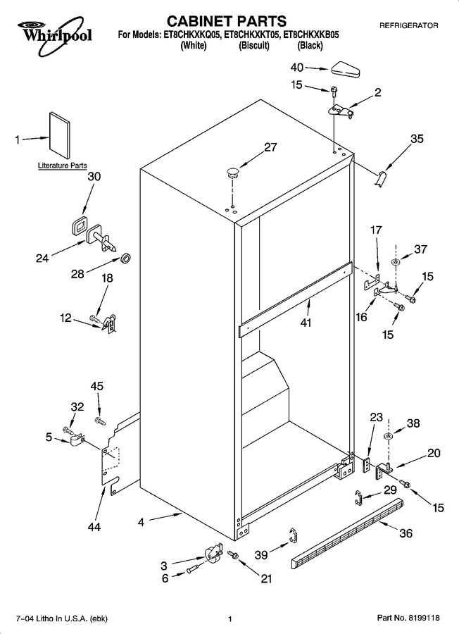 Diagram for ET8CHKXKT05