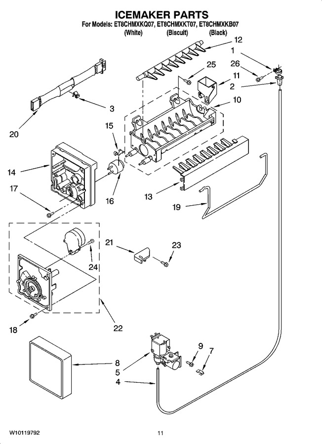 Diagram for ET8CHMXKT07