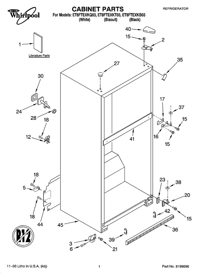 Diagram for ET8FTEXKB03