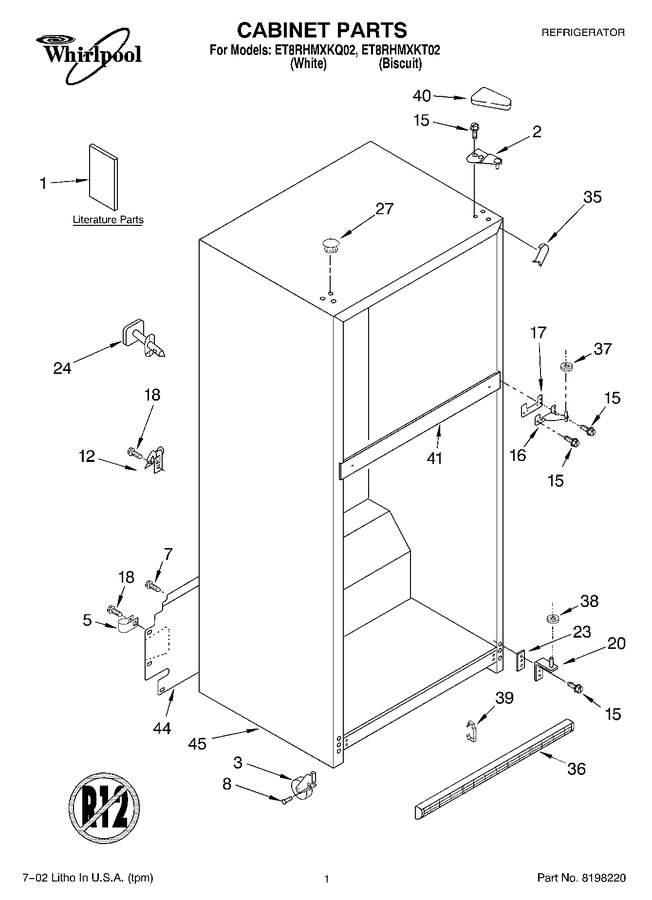 Diagram for ET8RHMXKT02