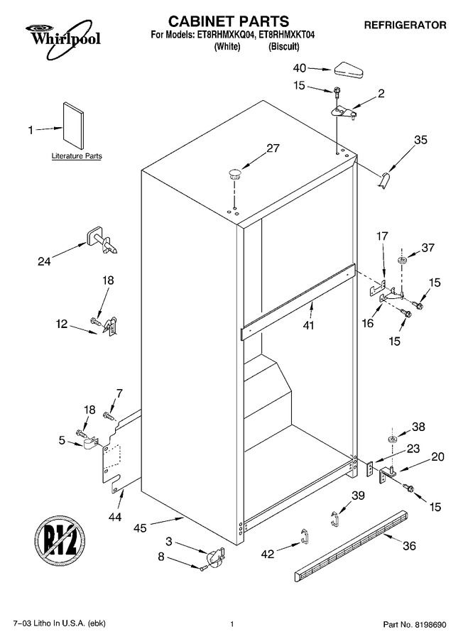 Diagram for ET8RHMXKT04