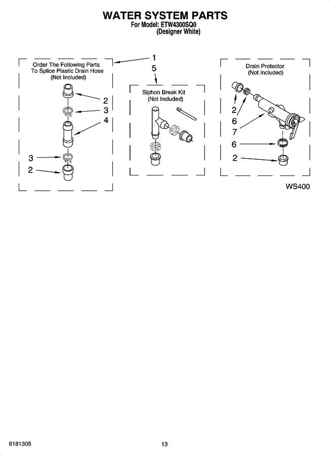 Diagram for ETW4300SQ0