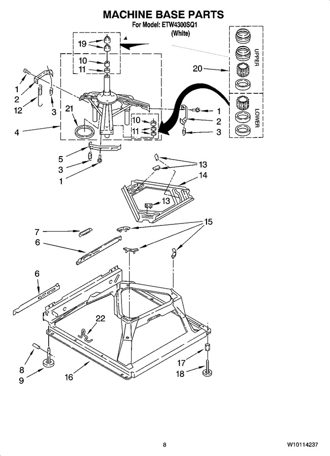 Diagram for ETW4300SQ1