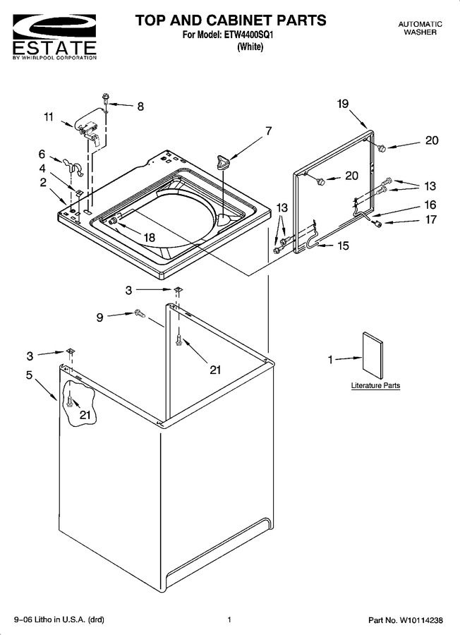 Diagram for ETW4400SQ1