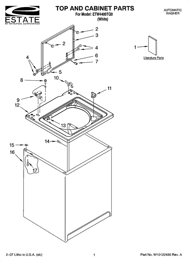 Diagram for ETW4400TQ0