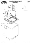 Diagram for 01 - Top And Cabinet Parts