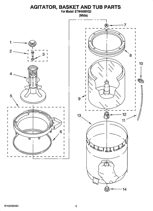 Diagram for ETW4400VQ2