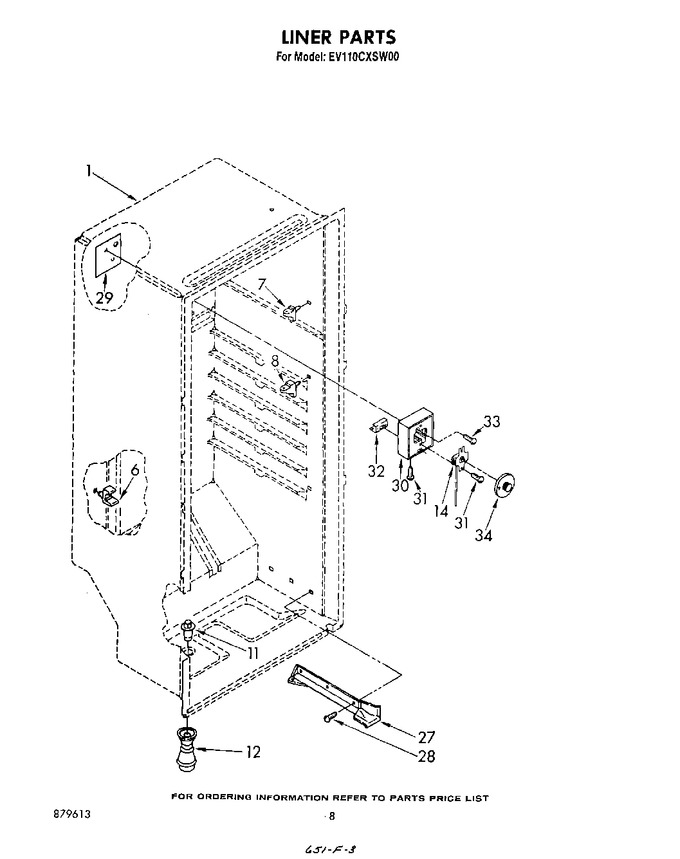 Diagram for EV110CXSW00