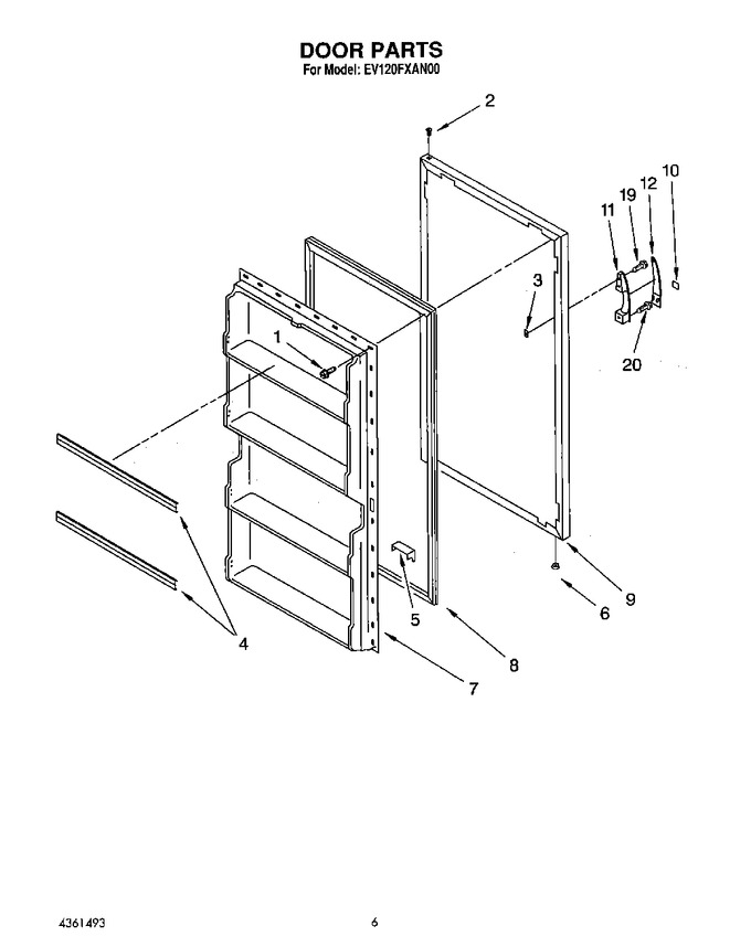 Diagram for EV120FXAN00