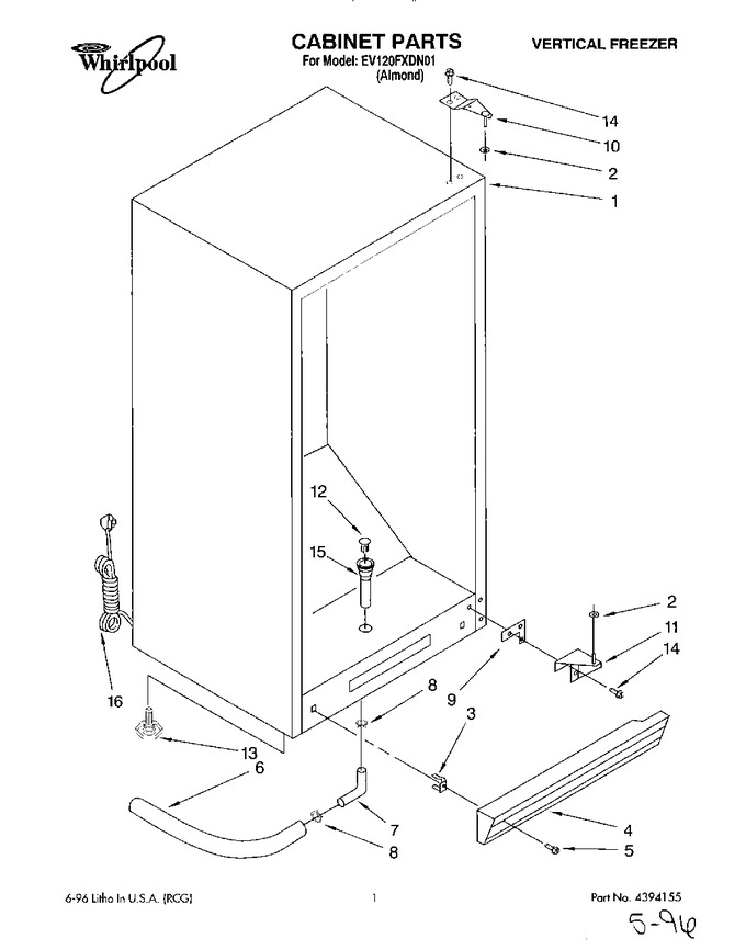 Diagram for EV120FXDN01