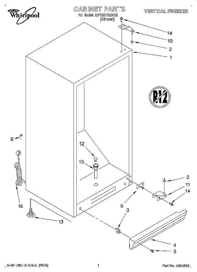 Diagram for EV120FXEN02