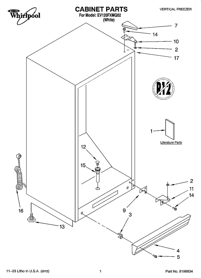 Diagram for EV120FXMQ02