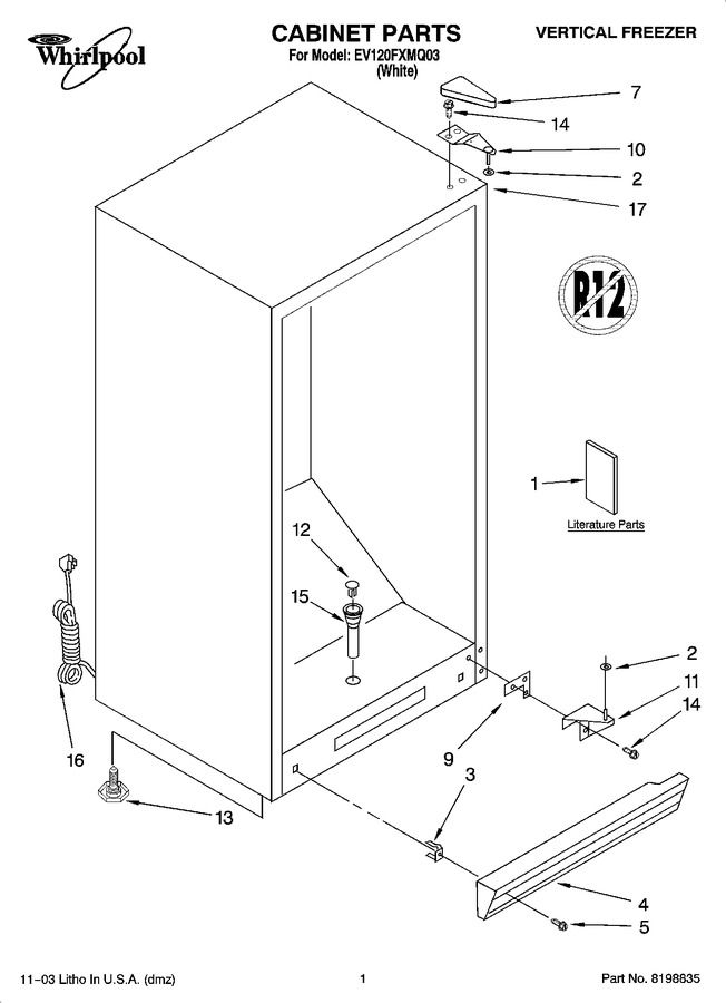 Diagram for EV120FXMQ03