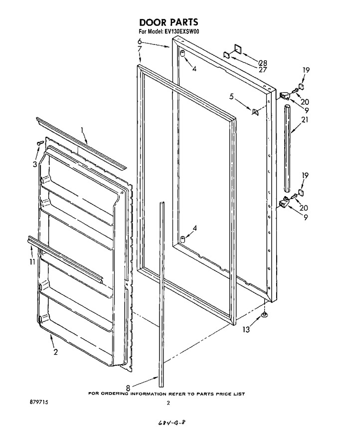 Diagram for EV130EXSW00