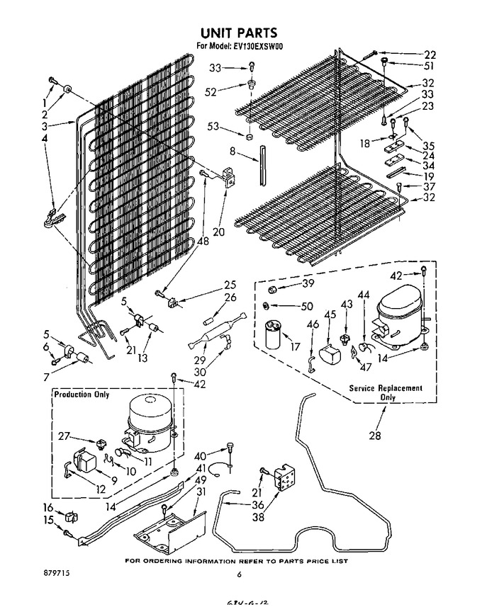 Diagram for EV130EXSW00