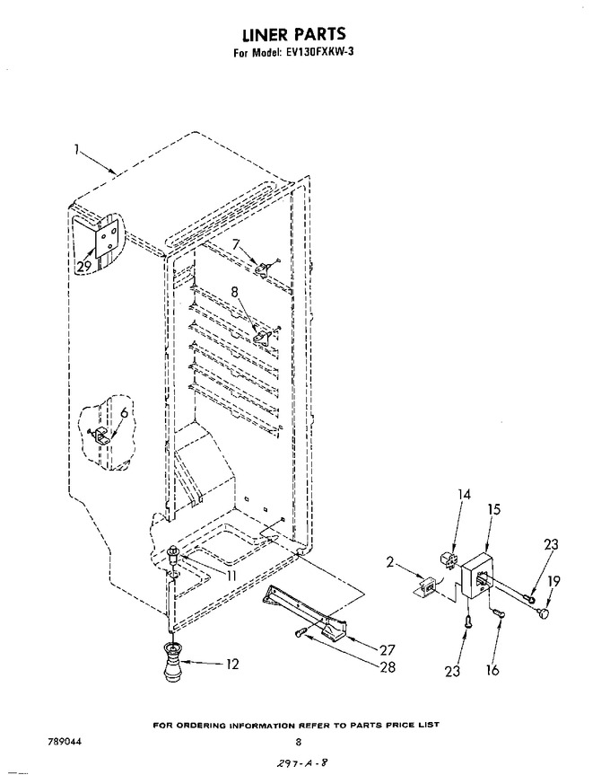 Diagram for EV130FXKW3