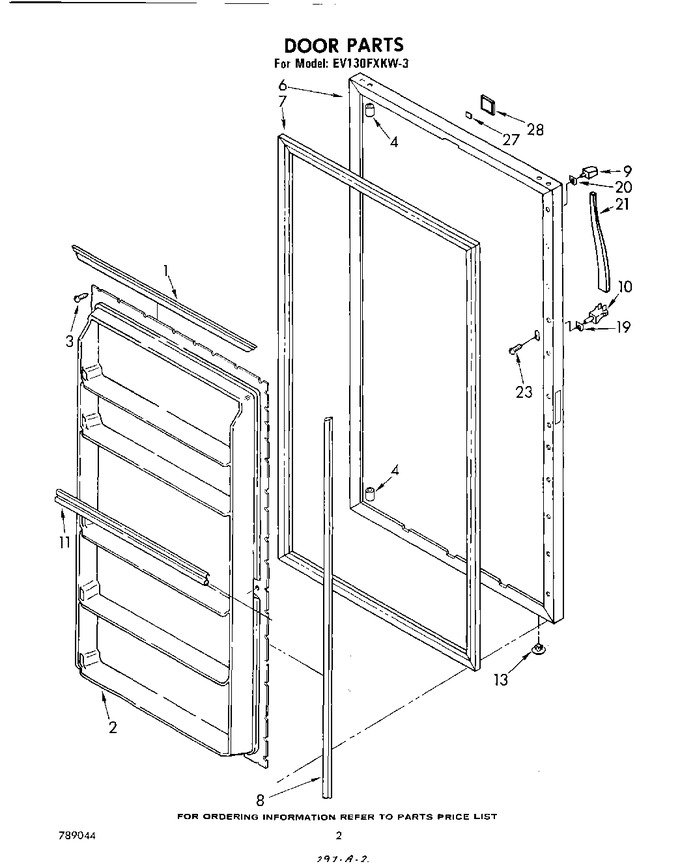 Diagram for EV130FXKW3