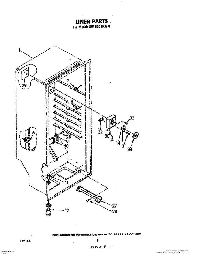 Diagram for EV150C1KW0