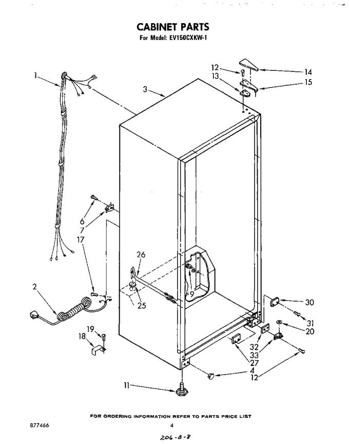 Diagram for EV150CXKW1