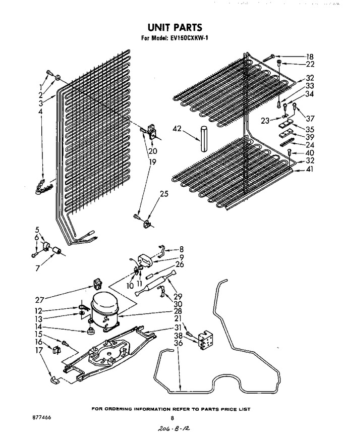 Diagram for EV150CXKW1