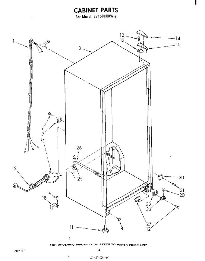 Diagram for EV150CXKW2