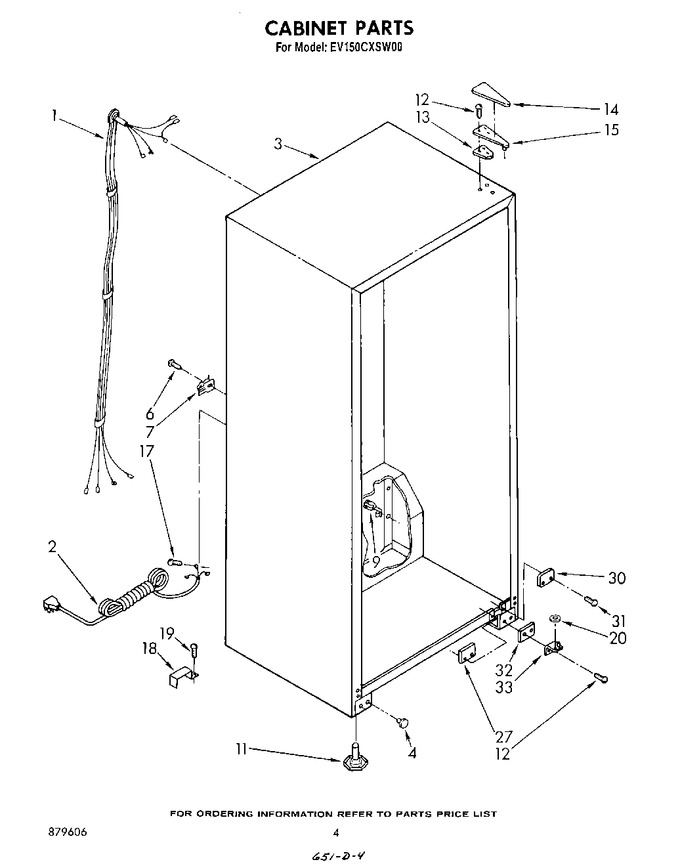 Diagram for EV150CXSW00