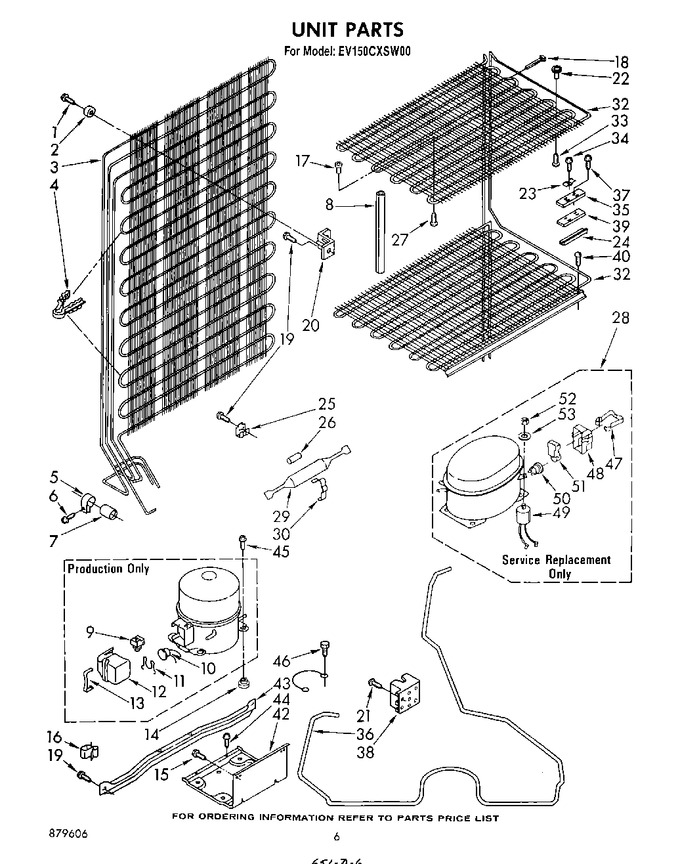 Diagram for EV150CXSW00