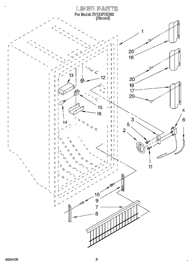 Diagram for EV150FXEN02
