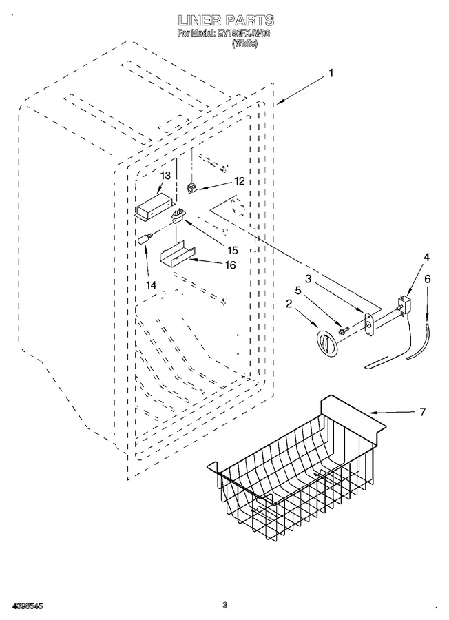 Diagram for EV150FXJW00