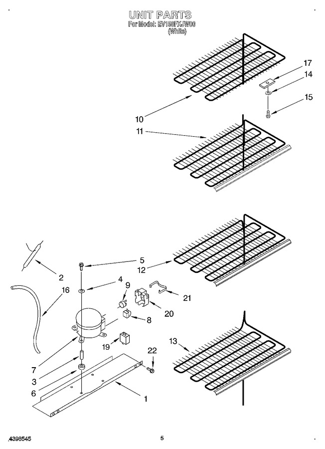 Diagram for EV150FXJW00