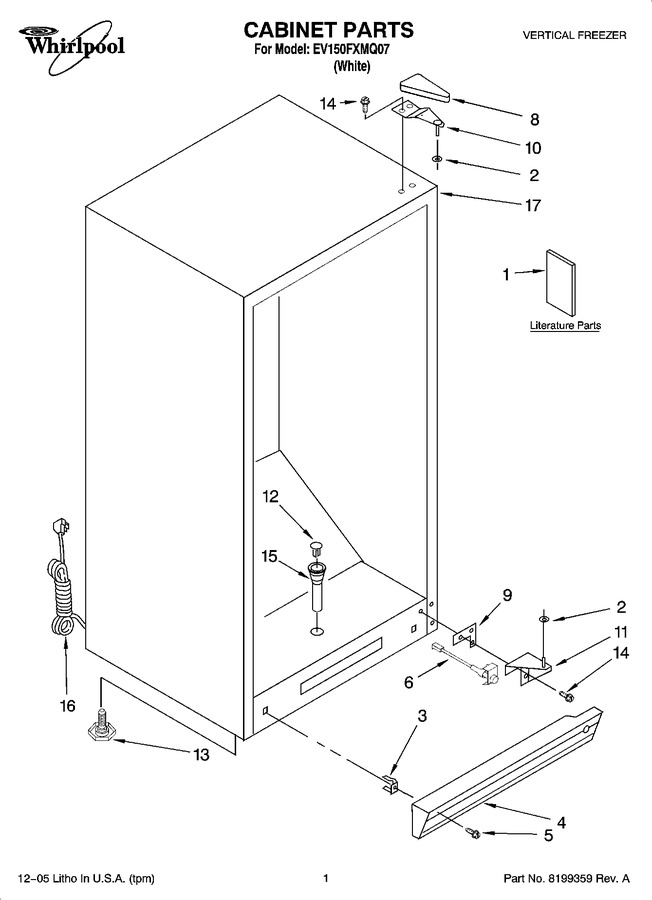 Diagram for EV150FXMQ07
