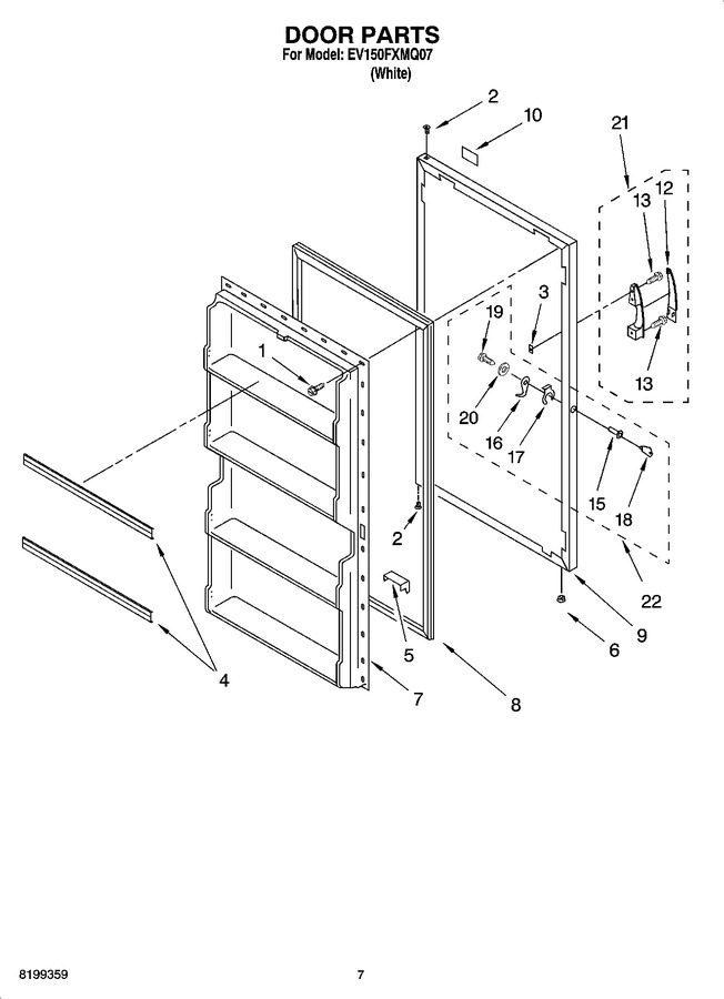 Diagram for EV150FXMQ07