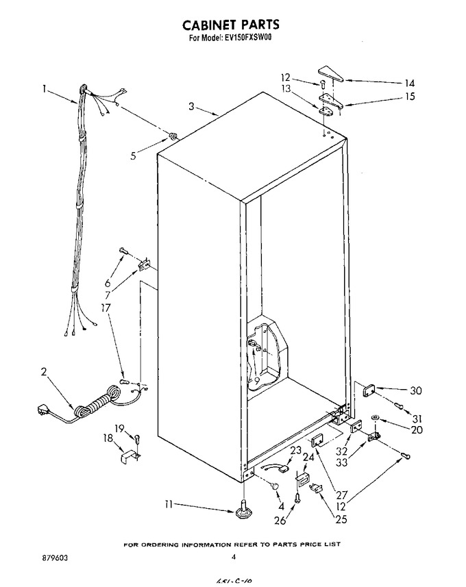 Diagram for EV150FXSW00