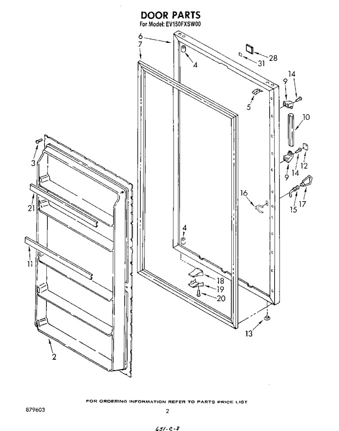 Diagram for EV150FXSW00