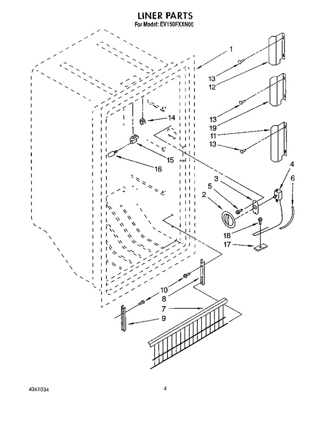 Diagram for EV150FXXN00