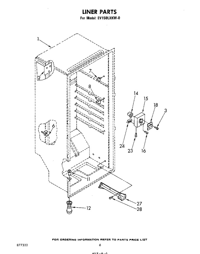 Diagram for EV150LXKW0